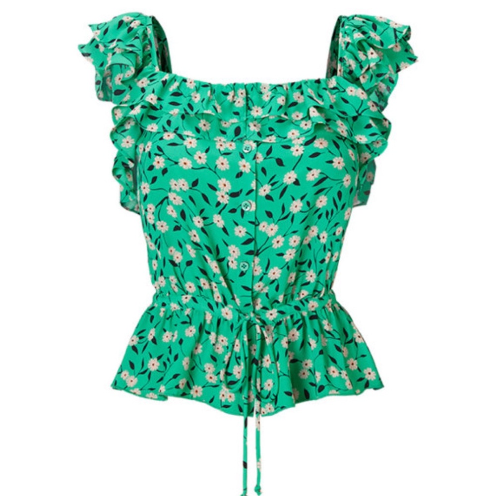 Cabi festival tank in green, large